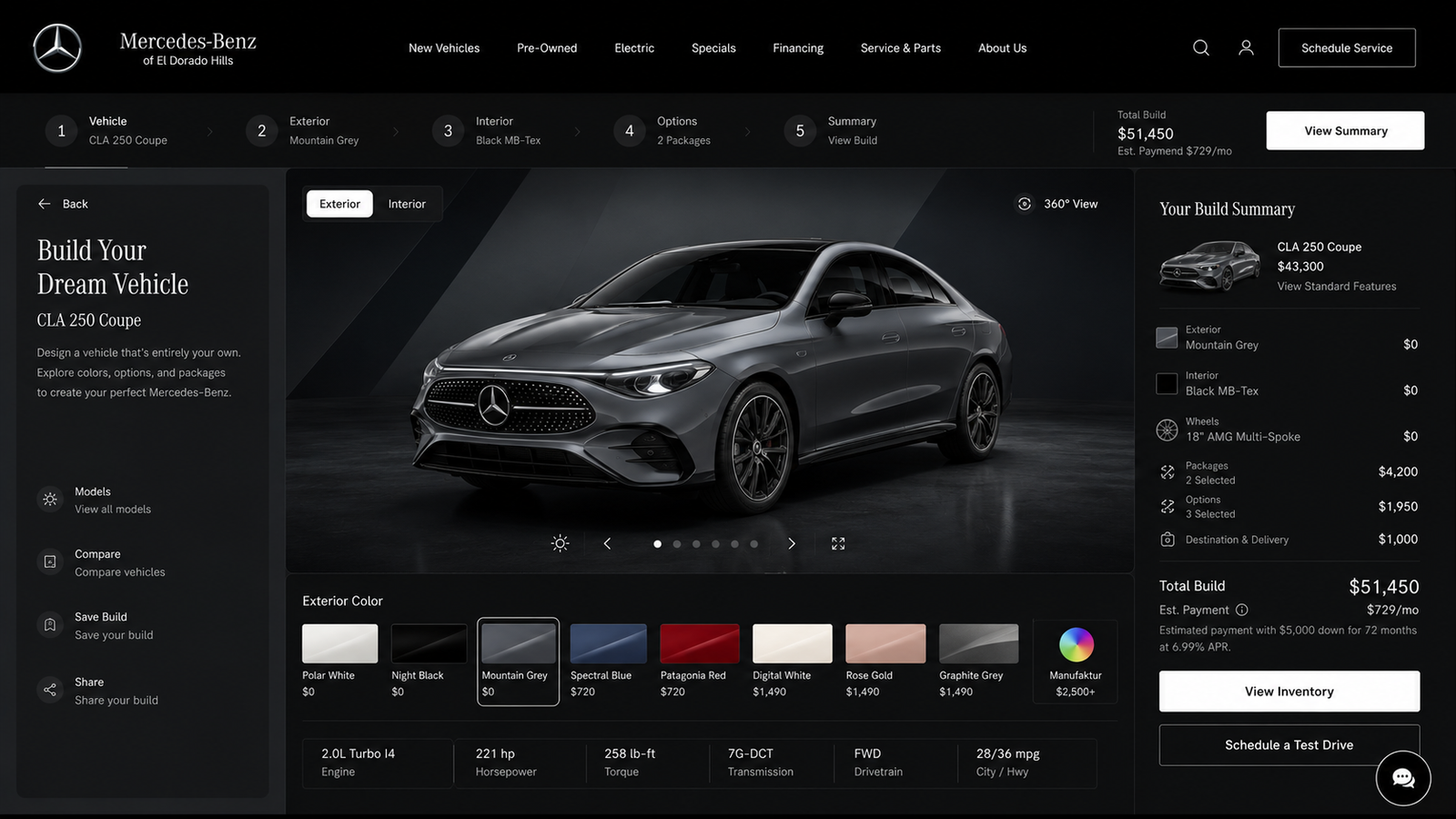 Next-Gen Dealership Website